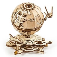 【公式】Ugears ユーギアーズ メカニカルアース 70128 Globus 木製 ブロック パズル おもちゃ 知育 ウッドパズル 3D 工作キット 木製 模型 キット 3Dパズル 夏休み 小学生