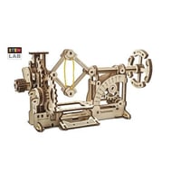 【公式】Ugears ユーギアーズ タコメーター STEM LAB 70153 木製 ブロック DIY パズル 組立 想像力 創造力 おもちゃ 知育 ウッドパズル 3D 工作キット 木製 模型 キット