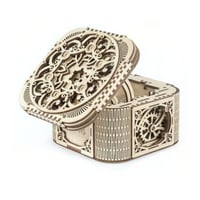 【公式】Ugears ユーギアーズ トレジャーボックス 70031 Treasure Box木製 ブロック パズル おもちゃ 知育 ウッドパズル 3D 工作キット 木製 模型 キット 3Dパズル 冬休