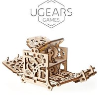 【公式】Ugears ユーギアーズ ダイスキーパー 70072 Dice Keeper 木製 ブロック DIY パズル 組立 想像力 創造力 おもちゃ 70072 知育 ウッドパズル 3D 工作キット