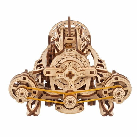 Ugears ユーギアーズ スチームパンクサブマリン 70229 Steampunk Submarine 木製 ブロック DIY パズル 組立 想像力 創造力 おもちゃ 知育 ウッドパズル 3D 工作