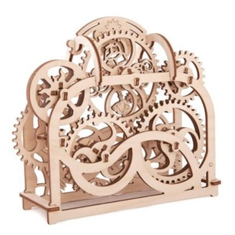 【公式】Ugears ユーギアーズ シアター 70002 Theater 自分で組み立てて 動く3Dパズル Ugears ユーギアーズ 日本正規販売 インテリアにも最適 知育 ウッドパズル 工作