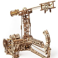 【公式】Ugears ユーギアーズ アビエーター 70053  Aviator アビエイター 木製 ブロック おもちゃ知育 ウッドパズル 3D 工作キット 木製 模型 キット 3Dパズル 冬休み 小学