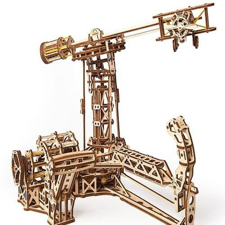 【公式】Ugears ユーギアーズ アビエーター 70053  Aviator アビエイター 木製 ブロック おもちゃ知育 ウッドパズル 3D 工作キット 木製 模型 キット 3Dパズル 冬休み 小学