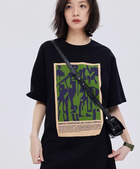 Vintage Art Graphic T-Shirt Dress