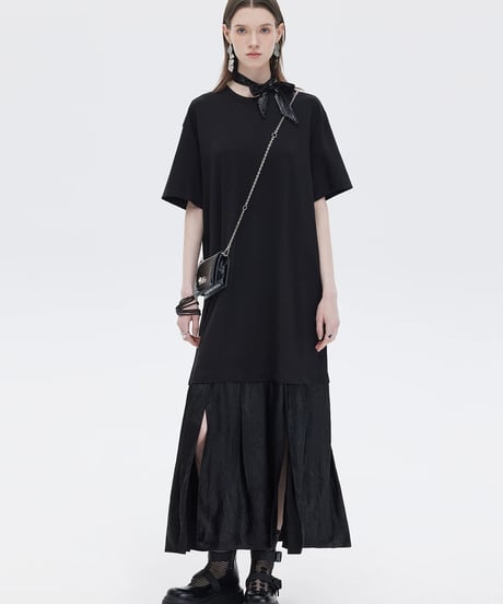 Docking T-Shirt Long Dress