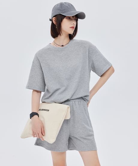 Relaxed Oversized T-Shirt / Shorts Setup