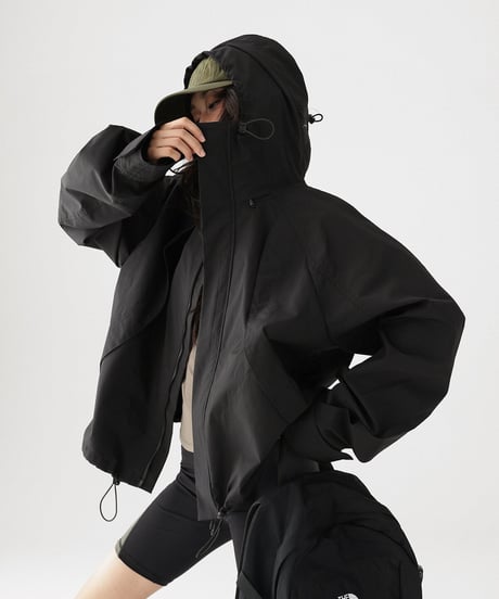 Oversized Tactical Outdoor Shell Jacket  / 2colors