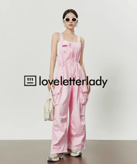 French Pink Drost Cargo Salopette
