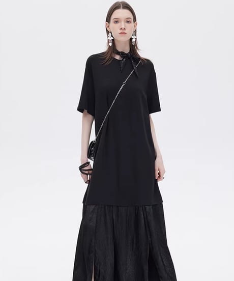 Docking T-Shirt Long Dress