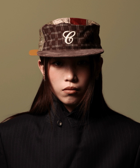 Retro Patchwork Logo Cap