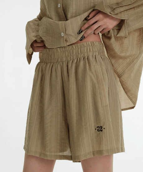 Tencel Sunscreen Long Sleeve Shirt & Pants Setup  / 2colors