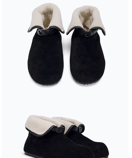 Bore Lining Short Boots / 2colors
