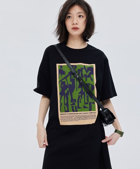 Vintage Art Graphic T-Shirt Dress