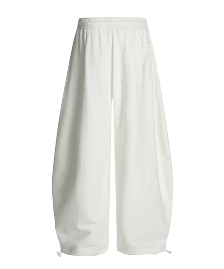 Snake Rhinestone Wide Curve Sweat Pants / 2colors