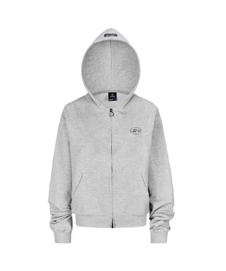Street Logo Zip Hoodie & Double Waist Sweatpants  / 2colors