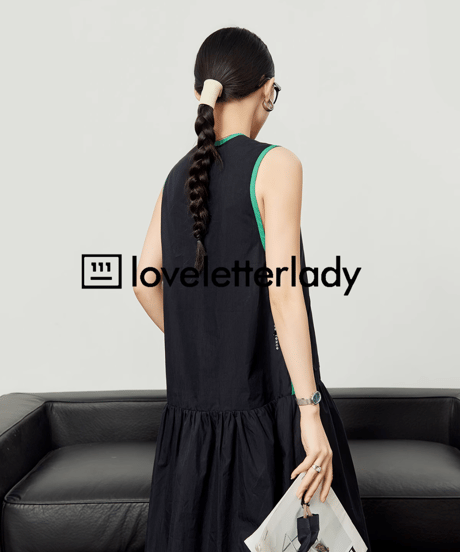 Contrast Trim Sleeveless Tiered Maxi Dress