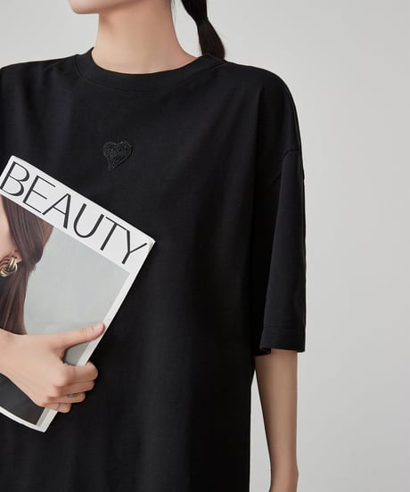 Tulle Layered Patchwork Mesh T-Shirt Dress