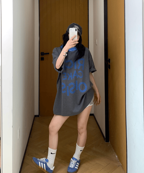 Race Logo Print T-Shirt