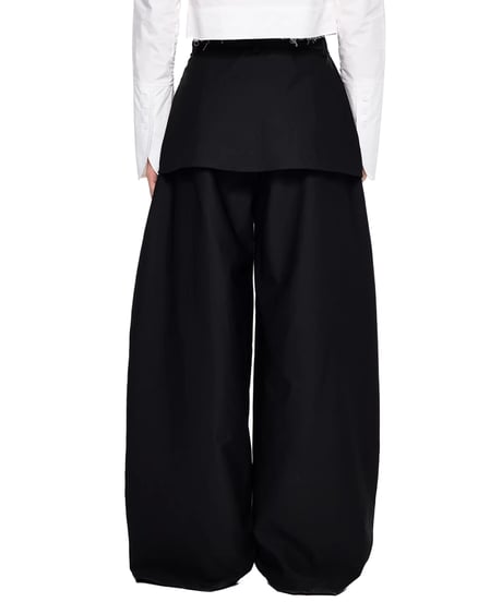 Multi Pocket Wide Cargo Pants / 2colors
