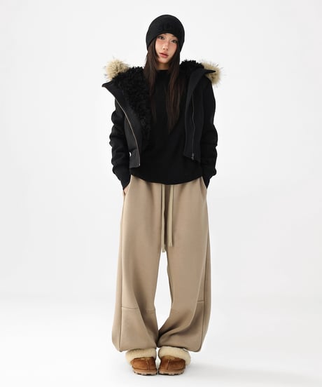 Soft Wide-Leg Sweatpants  / 3colors