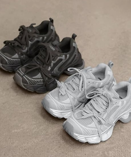 Retro Bundle Layered Daddy Sneakers