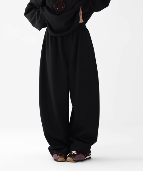 Oversized Relaxed Silhouette Setup / Loose Top & Wide Pants