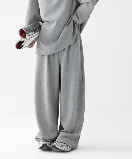 Oversized Relaxed Silhouette Setup / Loose Top & Wide Pants