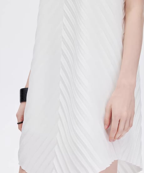 Bias Stitch Sleeveless Dress