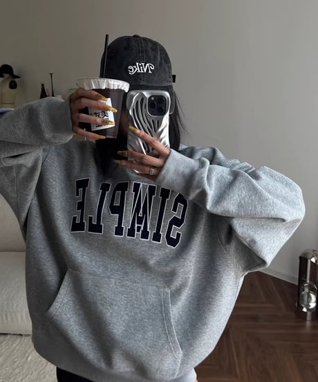 Urban Arch Logo Loose Hoodie / 3colors