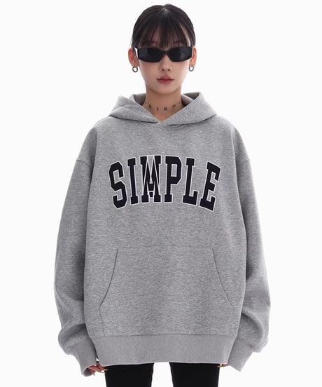Urban Arch Logo Loose Hoodie / 3colors