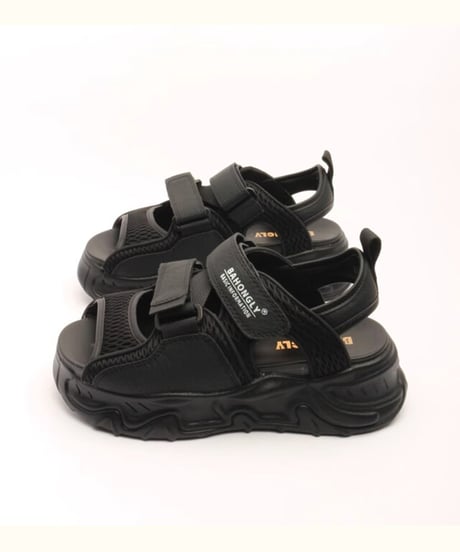 Velcro Platform Sneakers Sandals / 3colors