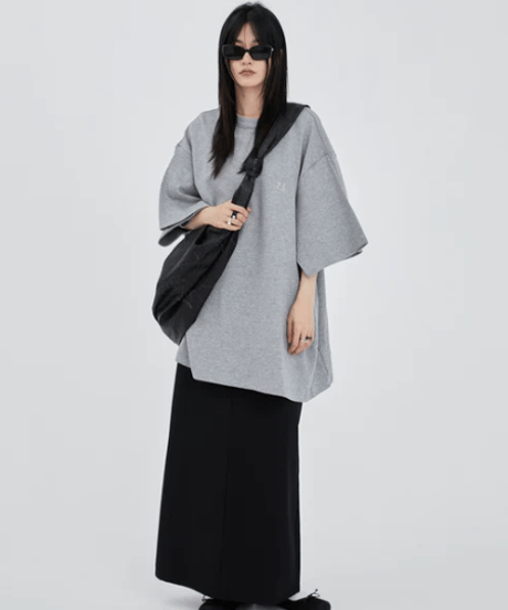 Oversized Crumpled Shoulder Bag