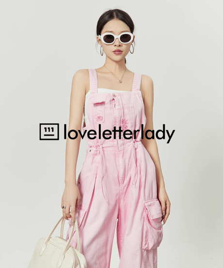 French Pink Drost Cargo Salopette