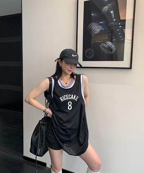 Sport Mesh Logo Tank Top  / 3colors