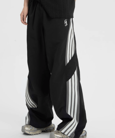 Sideline Wide Silhouette Easy Track Pants / 3colors