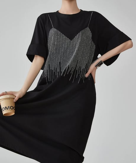 Crystal Layered Maxi Dress