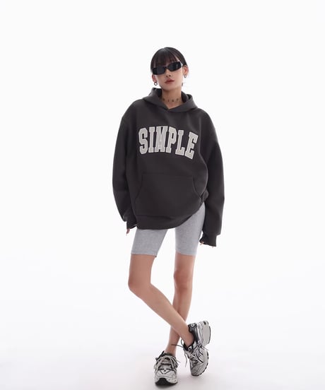 Urban Arch Logo Loose Hoodie / 3colors