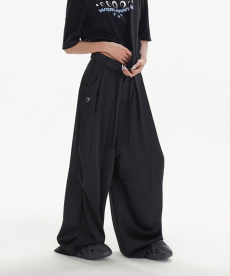 Drape Wide Silhouette Pants