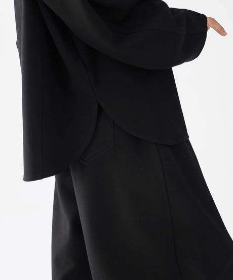 Oversized Relaxed Silhouette Setup / Loose Top & Wide Pants