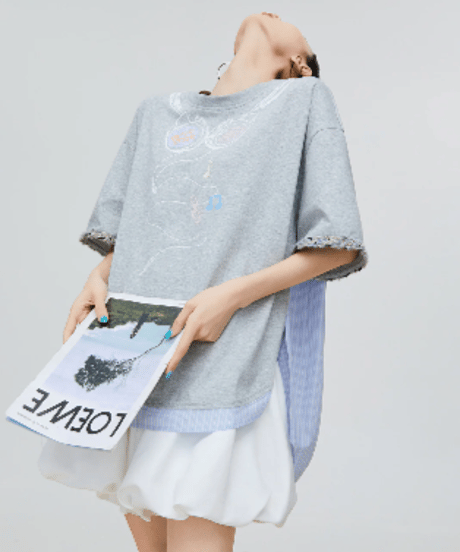 Trompe-L'oeil Headphone Graphic Tee