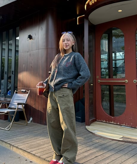 Vintage Loose Wide Work Pants / 2colors