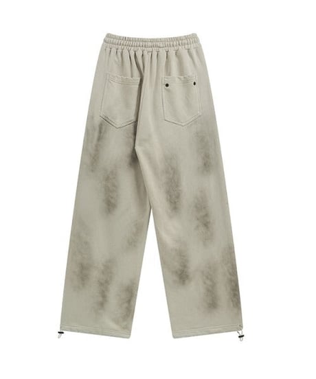Ultra Wide Baggy Graffiti Logo Sweatpants / 2colors