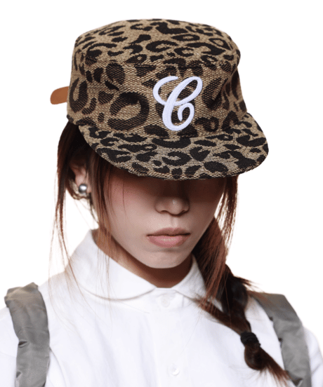 Vintage Leopard Logo Baseball Cap