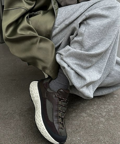 Color Block Lace-Up Sneakers / 3colors