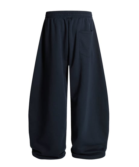 Side Striped Curve Wide Sweat Pants / 2colors