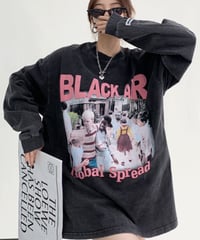 Vintage Graphic Oversize Long Sleeve Tee