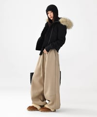 Soft Wide-Leg Sweatpants  / 3colors