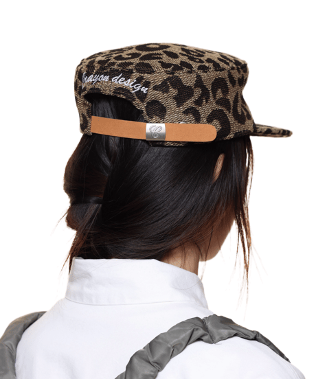 Vintage Leopard Logo Baseball Cap