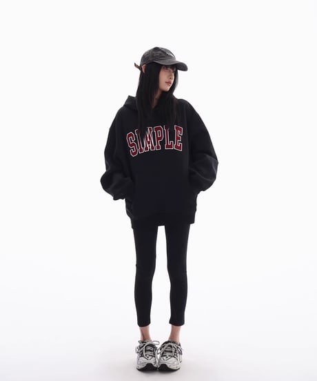 Urban Arch Logo Loose Hoodie / 3colors